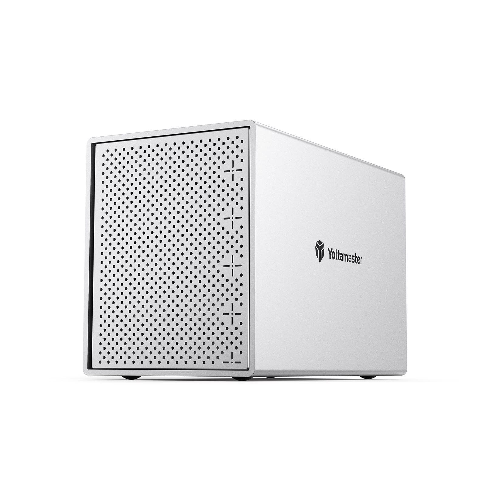 数量 HDDケース 3.5インチ 5Bay USB3.0 Type-B接続 SATAⅢ 外付けハードディスクケース RAIDケース RAID機能 Yottamaster アルミ合金製 5台搭載 ハードドライブエンクロージャ シルバー PS500