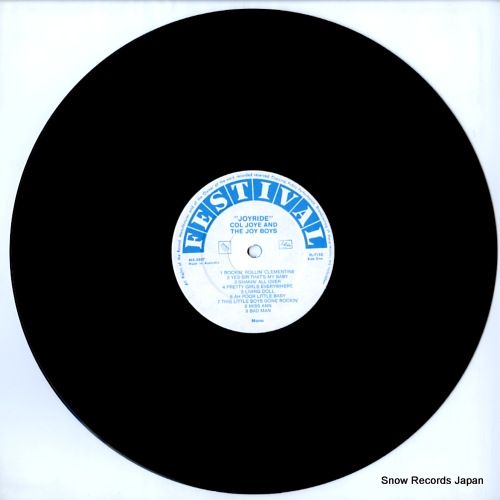 レコード】コル・ジョーイ＆ザ・ジョイ・ボーイズ joyride MFL7152
