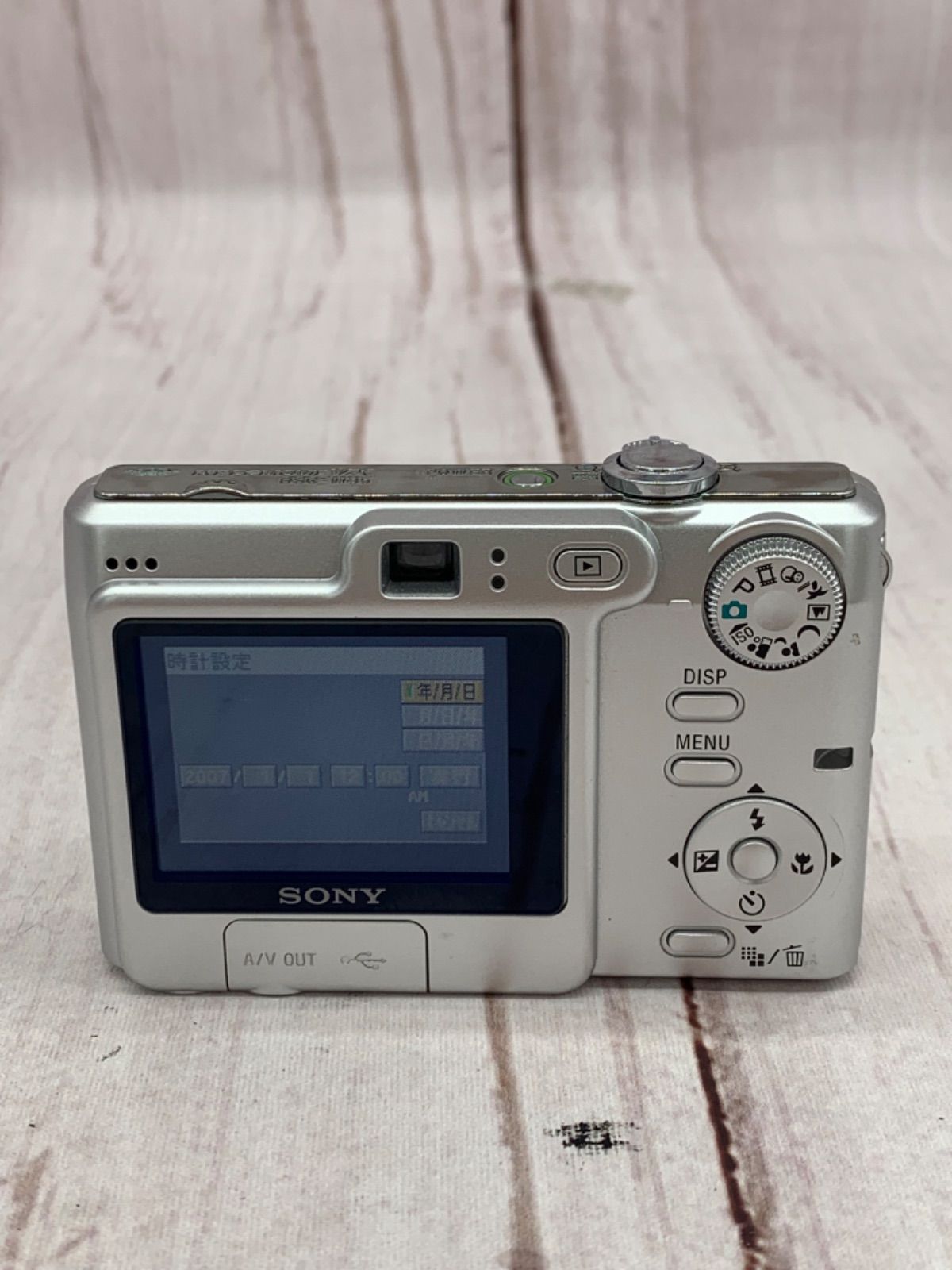 ソニー SONYサイバーショット DSC-W35 デジカメ コンデジ動作確認済 美品【動作確認済】SONY ソニー Cyber-Shot サイバーショット