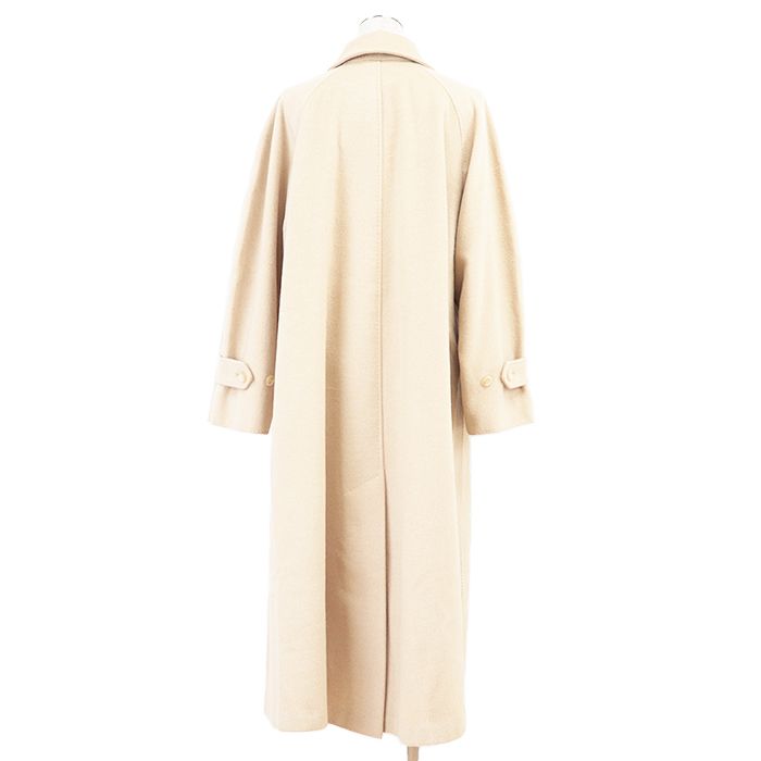 ☆イタリア製 MAXMARA マックスマーラ キャメル素材 ロングコート『36』 MaxMara キャメルロングコート
