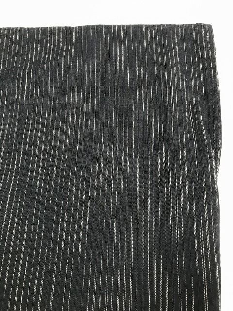 2 Lサイズ 男物 綿麻 浴衣 濃紺地に縞模様