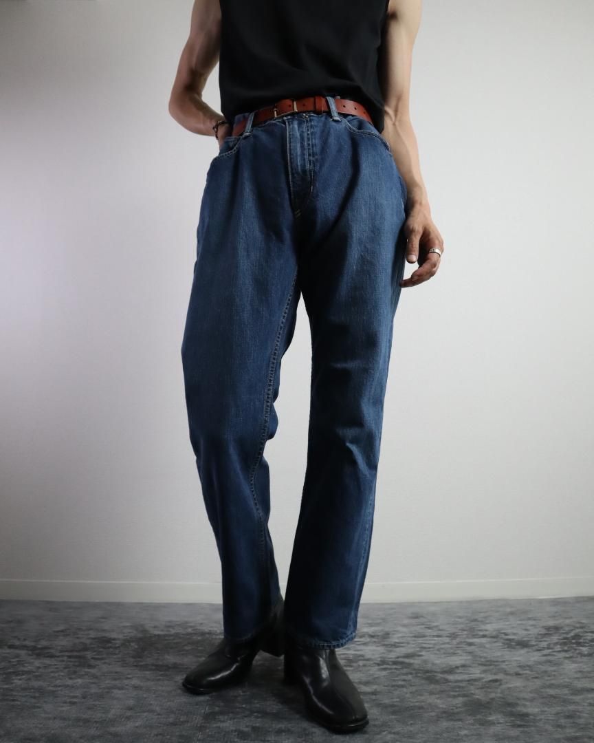 Polo Ralph Lauren wide-straight 5pocket denim pants ポロ Polo Ralph Lauren wide-straight 5pocket denim pants ポロ