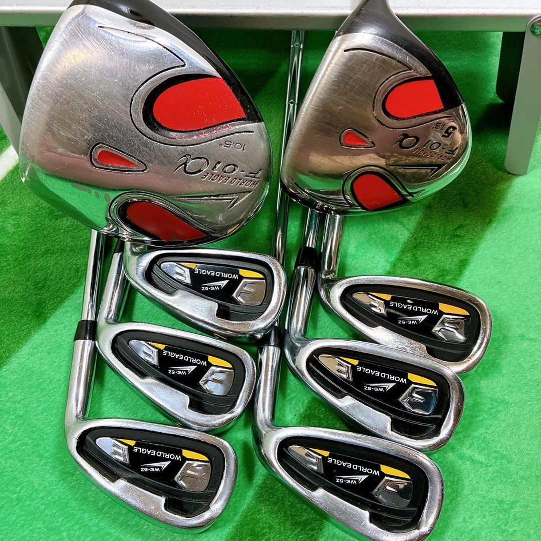 WORLD EAGLE メンズゴルフクラブセット 8本セット - メルカリ 
