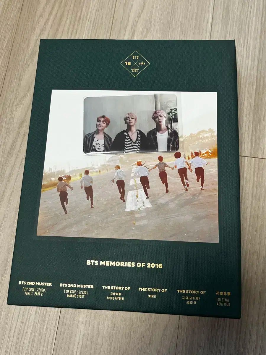 BTS 防弾少年団 バンタン BTS メモリーズ 2016 フォトカード付属