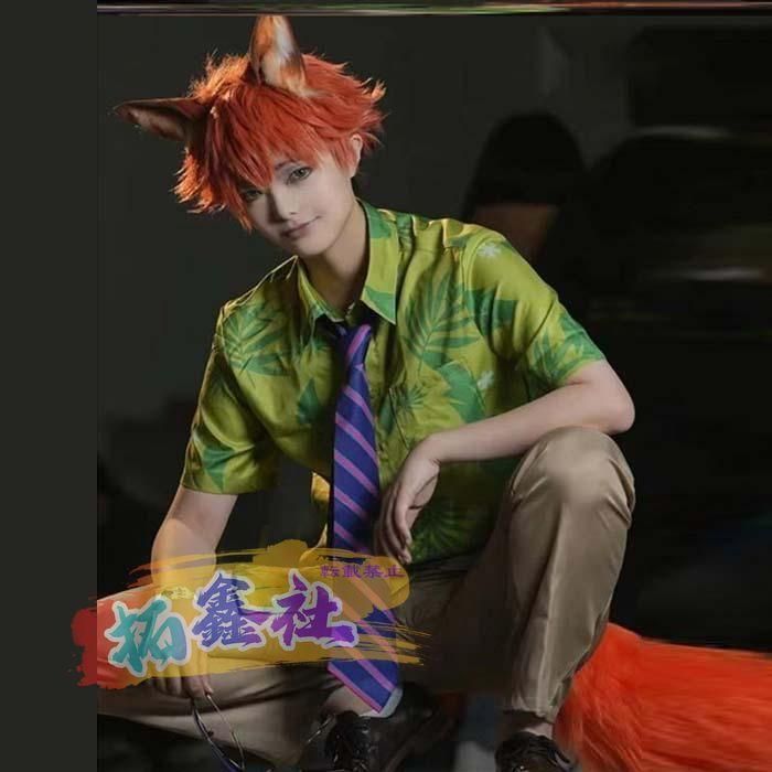 ディズニー ズートピア Zootopia 二ック ワイルド Zootopia Nick Wilde コスプレ衣装 コスチューム