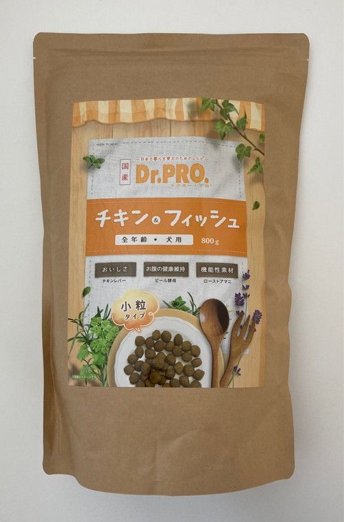 同梱不可 12個セット ニチドウ Dr.PRO. チキン＆フィッシュ オールステージ 800g