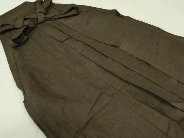 平和屋着物○男性 お召 霞文 正絹 逸品 AAAW1809ph