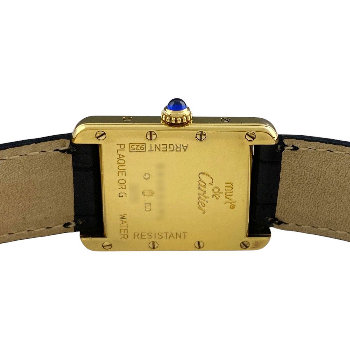 カルティエ 腕時計 マストタンク レディース 中古品 カルティエ マストタンク クォーツ ローマン文字盤 SM レディース 腕時計