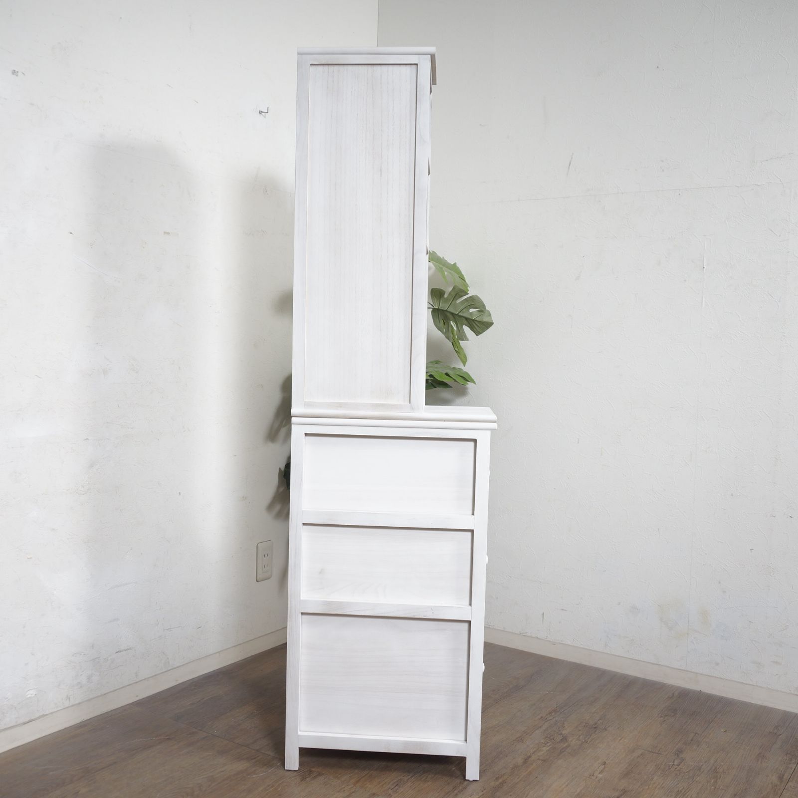 スリムチェスト 白