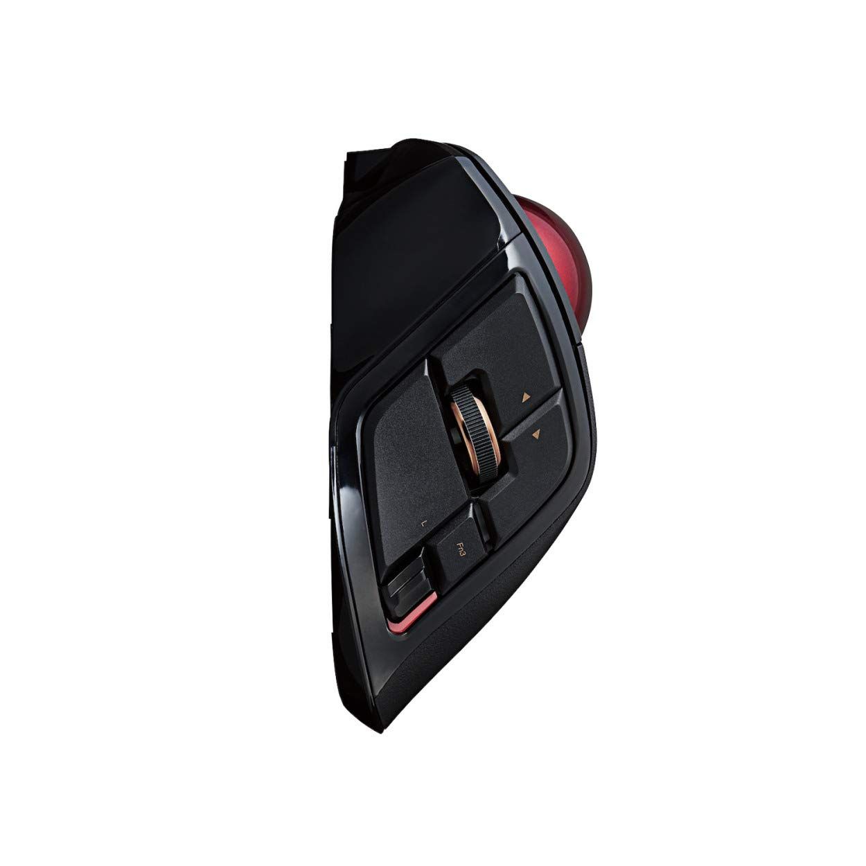 エレコム トラックボールマウス/人差指/8ボタン/有線/無線/Bluetooth 