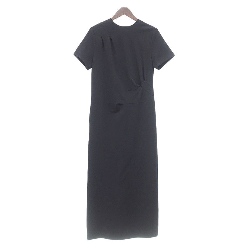 deres 9th 背負え draping dress ネイビー2