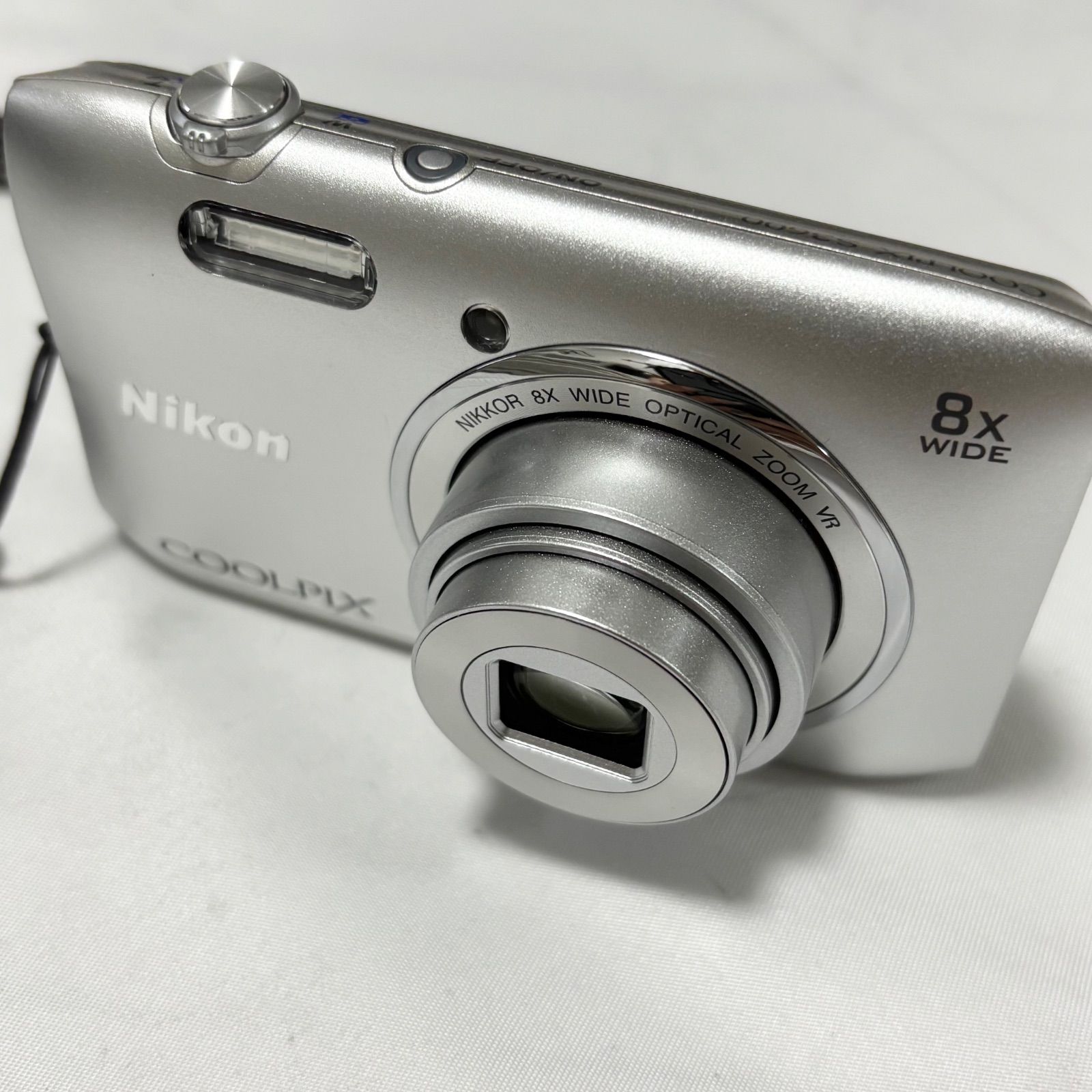 送料無料】Nikon/ニコン/COOLPIX/クールピクス/S3600/シルバー 