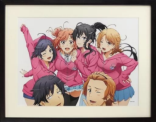 やはり俺の青春ラブコメはまちがっている。 ミストグラフ10周年イラスト 中古】セル画・原画 やはり俺の青春ラブコメはまちがっている