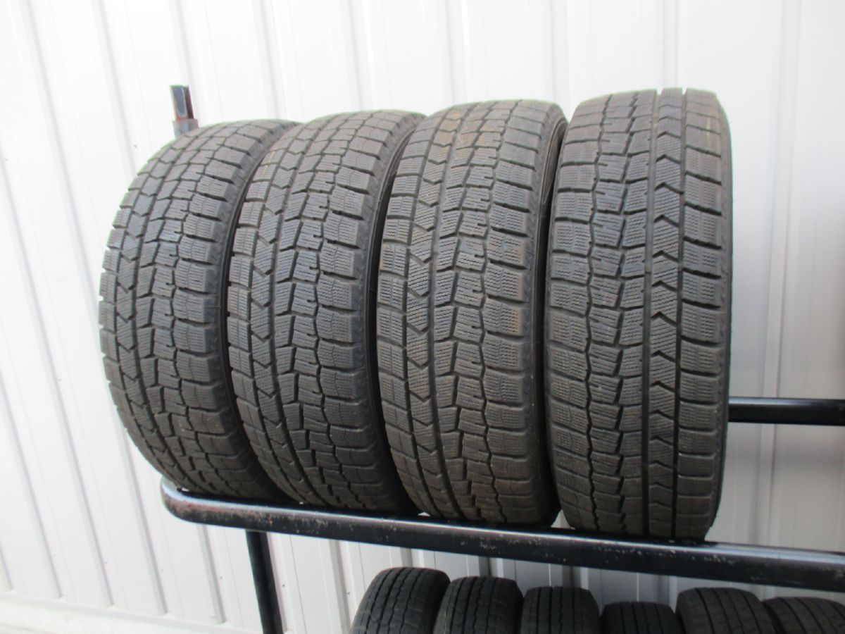 205|60R16 92Q ダンロップ WINTER MAXX WM02 スタッドレス 2025年製 4本 送料込 T59100728 インボイス領収書発行