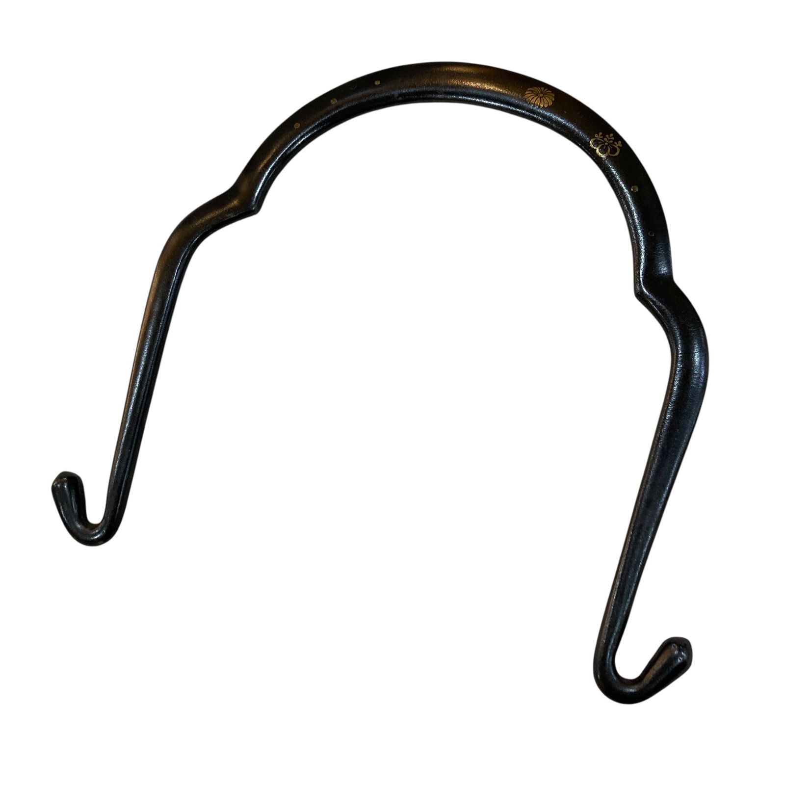 未使用 金工師 木村清五郎作 象嵌付 釚鎖弦道具 釜環鎖 弦 釣釜道具 共箱 ほぼ未使用 茶道具 金工師 木村清五郎作 釚鎖弦道具 釜環 鎖 弦 釣釜