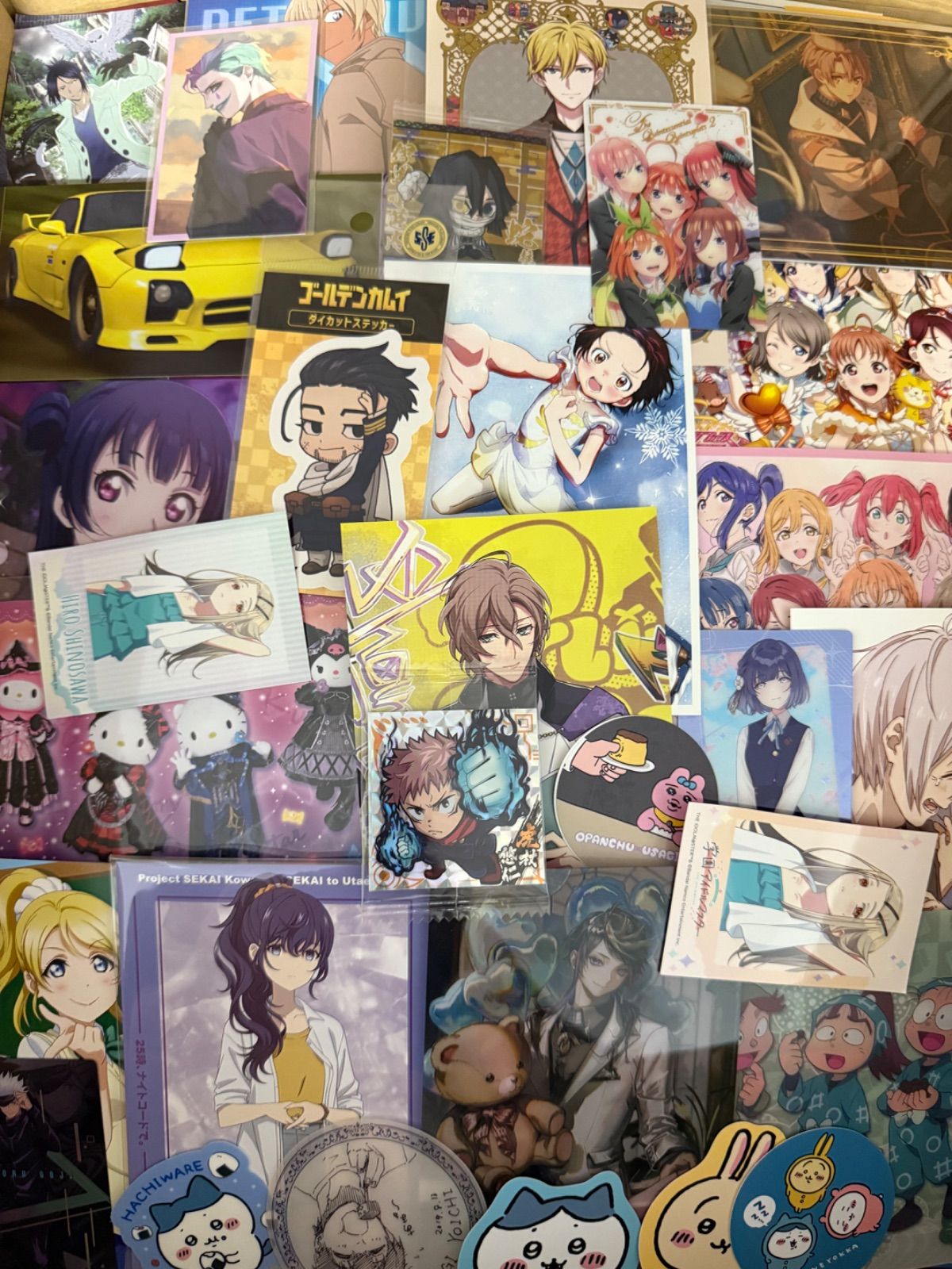アニメ　キャラクター　グッズ　紙類、カード　大量　まとめ売り　350点以上！ 紙類 アニメ ゲーム まとめ売り 大量 コースター ポストカード