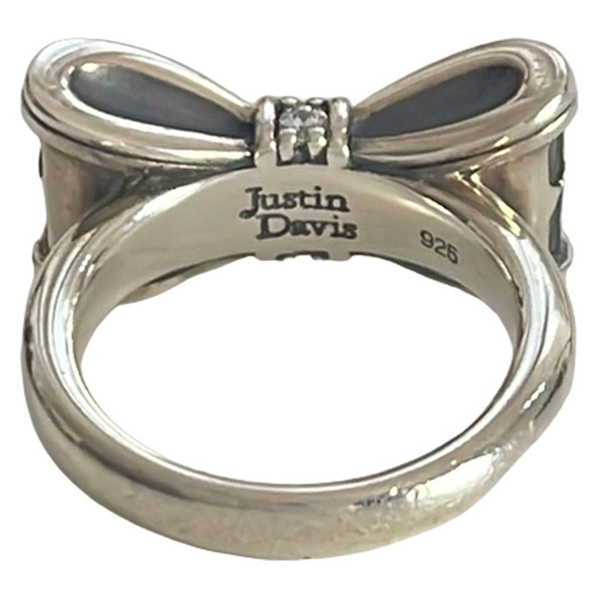 JustinDavis(ジャスティンデイビス) リング - シルバー リボン/SRJ328  