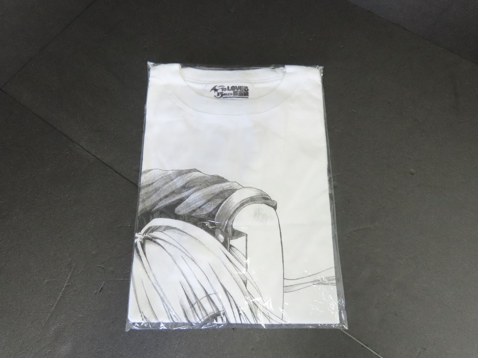 To LOVEる 15周年記念 原画展 ビッグTシャツ XL ヤミ 金色の闇☆0527