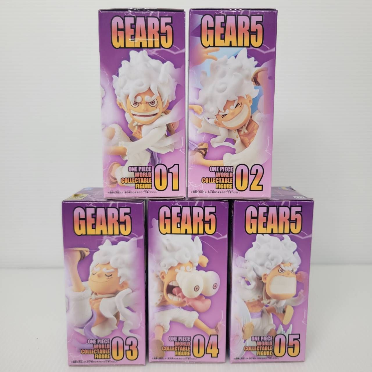 新品未開封】ワンピース ルフィ ギア5 ニカ ワーコレ ワールド 