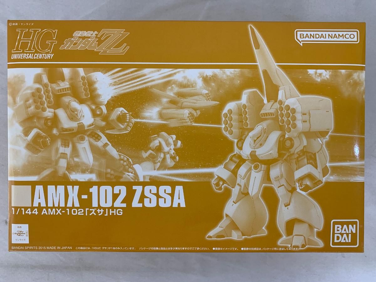 【未開封】1/144 HGUC AMX-102 ズサ 「機動戦士ガンダムZZ」 プレミアムバンダイ限定 [5063860] Amazon | 1/144 AMX-102 ズサ (機動戦士ガンダムZZ