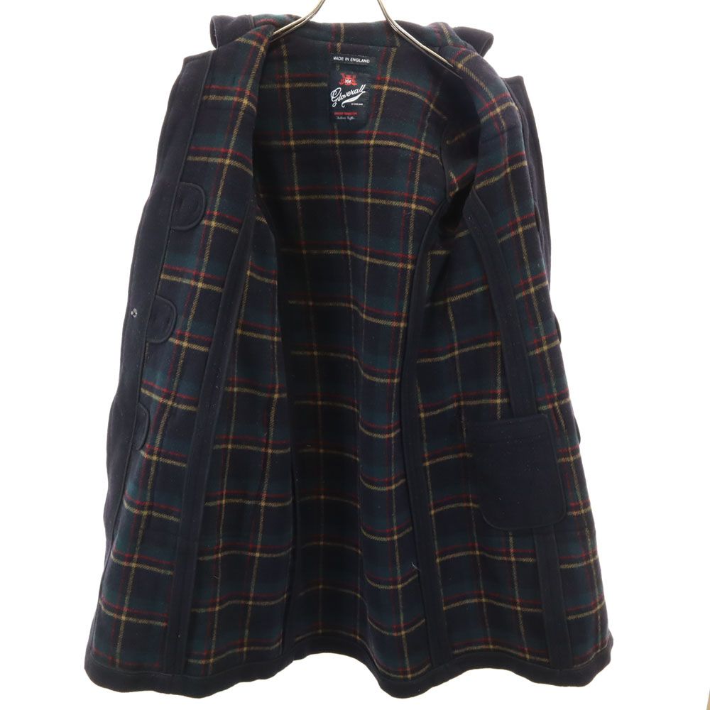 グローバーオール イングランド製 メルトン ダッフルコート 36 濃紺