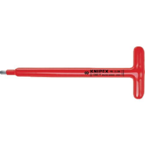 ＫＮＩＰＥＸ 絶縁１００４ＶＴ型六角棒レンチ ６ｍｍ ロング