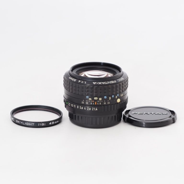 ペンタックス SMC PENTAX-A 50mm F1.4 Kマウント 交換レンズ