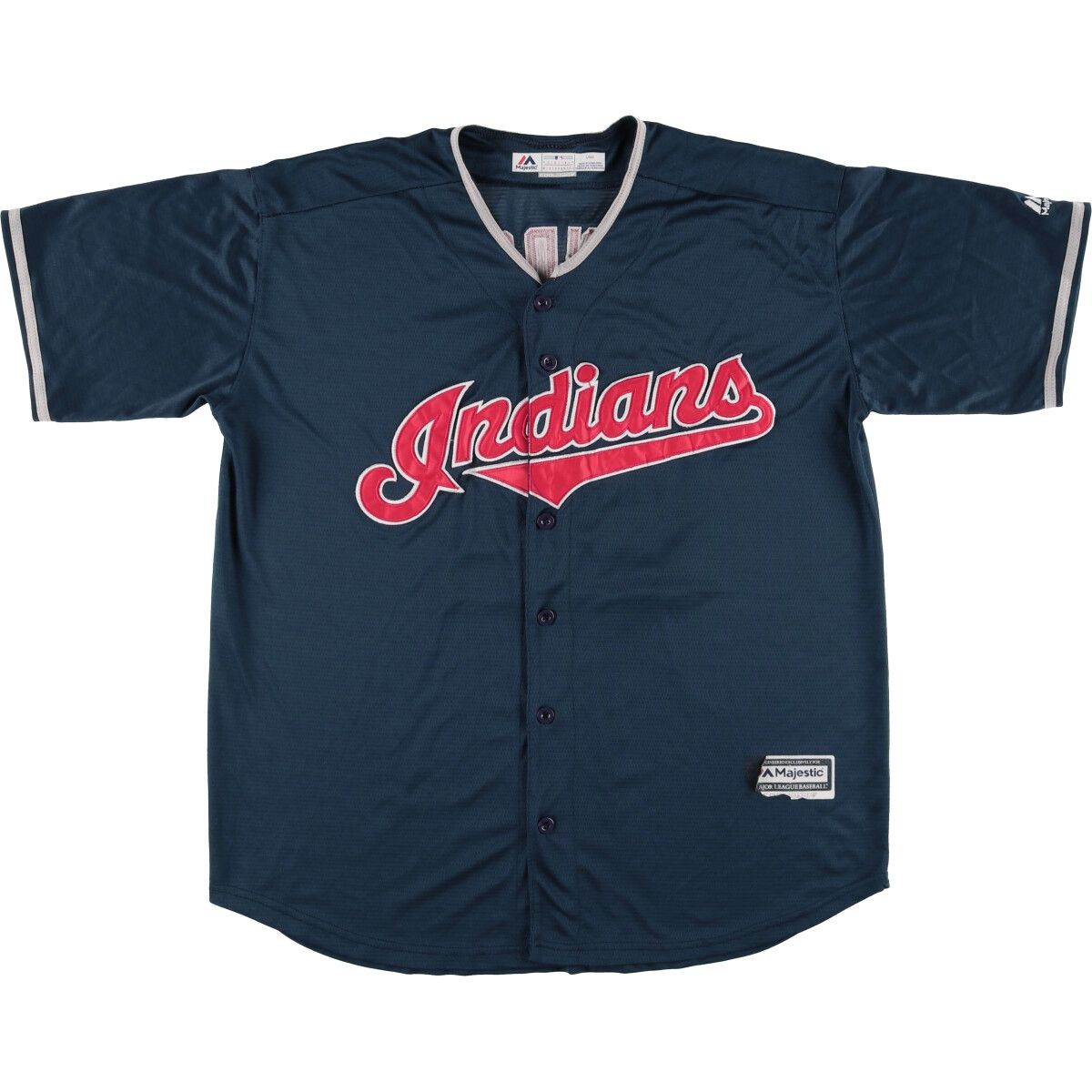 希少古着 Majestic MLB CLEVELAND INDIANS 古着 マジェスティック Majestic MLB CLEVELAND INDIANS