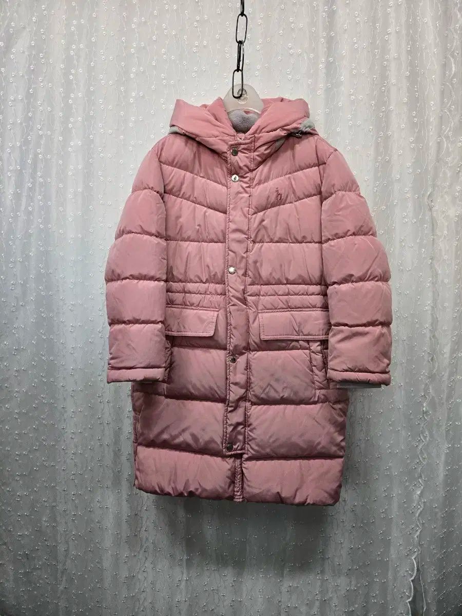 HAZZYS(へジス) キッズ ダウンジャケット ロングダウンパッド 145