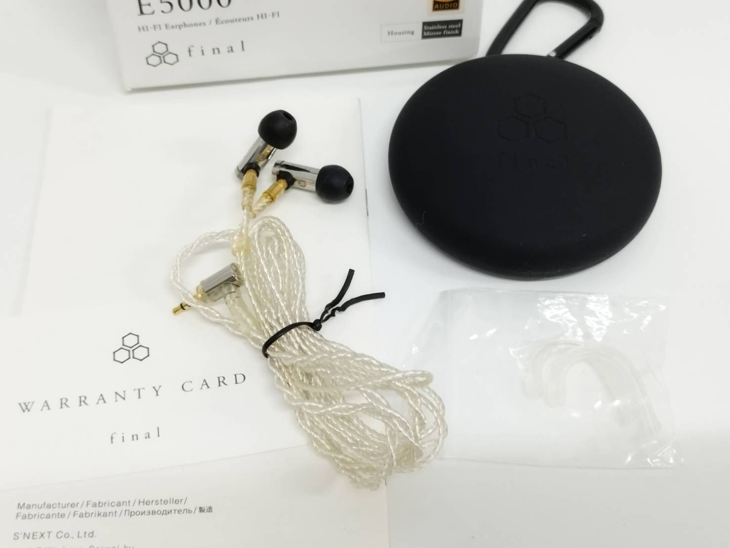 final E5000　美品　有線イヤホン　付属品未使用 E5000｜final-イヤホン・ワイヤレスイヤホン・ヘッドホン｜final
