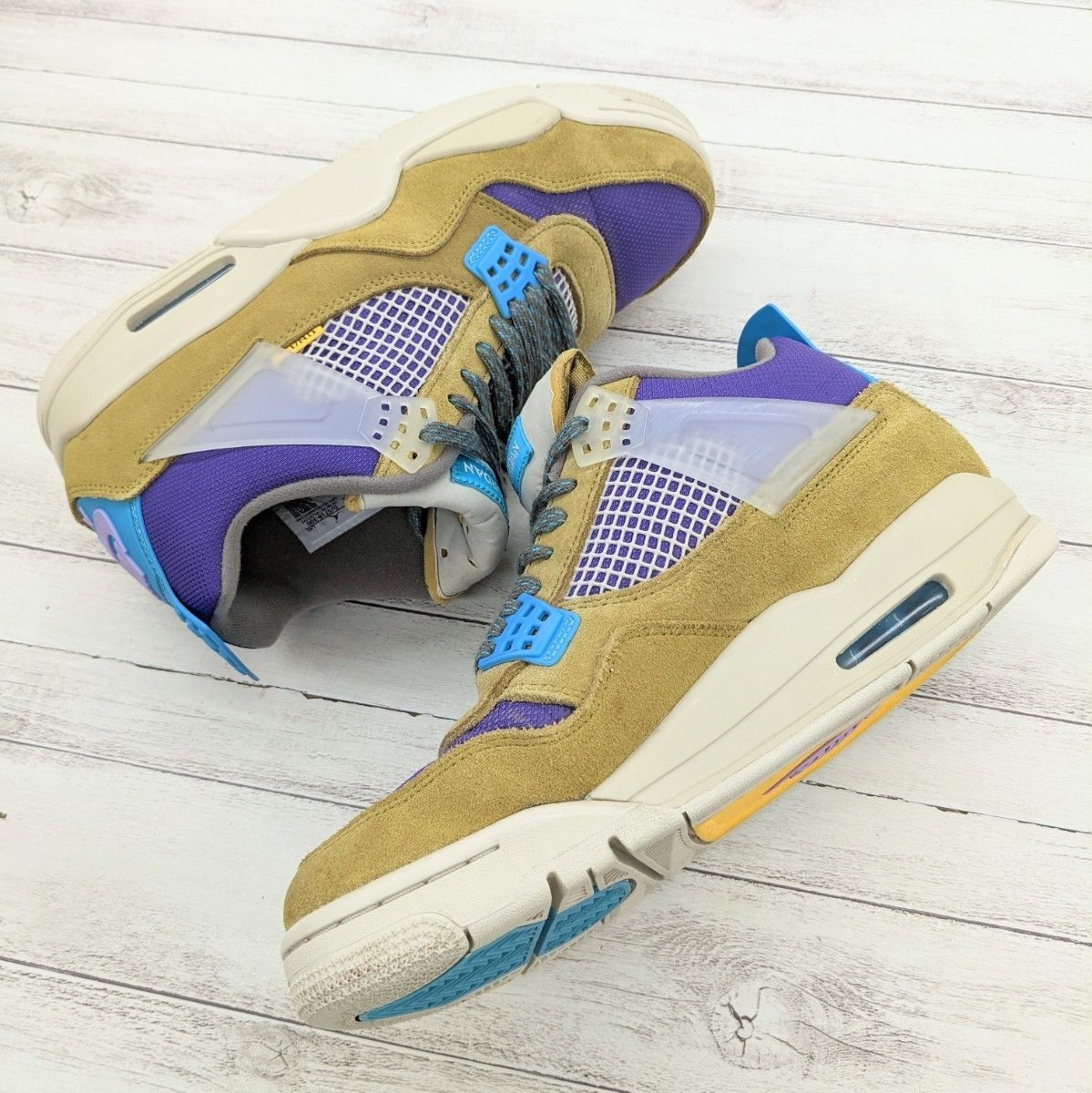 Nike Air Jordan 4 UNION デザートモス ユニオンジョーダン Buy Union LA x Air Jordan 4 Retro 'Desert Moss' - DJ5718 300