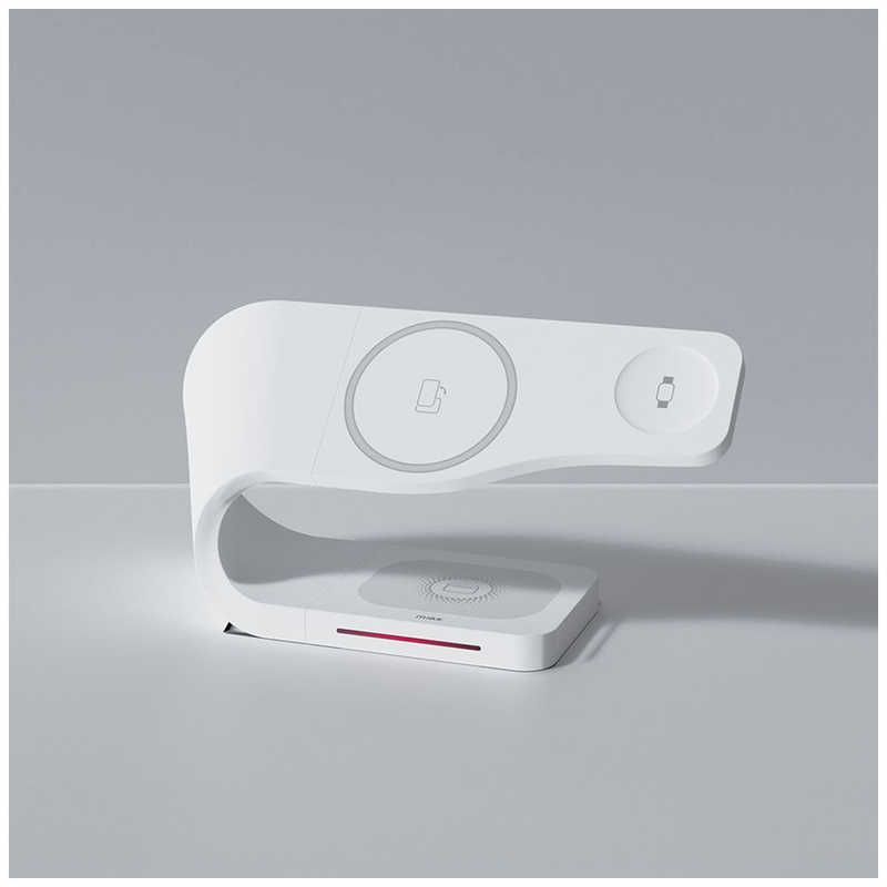 Belkin ワイヤレス充電器 ベルキン magsafe 白 充電doc Belkin