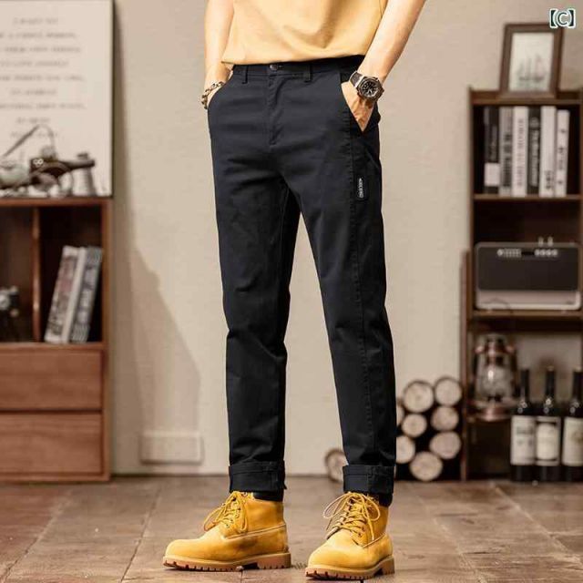 【超美品】 サイズ4XL メンズ ファッション 服 男性用 オシャレ シンプル 大人 かっこいい ストリート アメリカン カジュアル パンツ 夏 ハイエンド ストレート ワーク ウェア パンツ