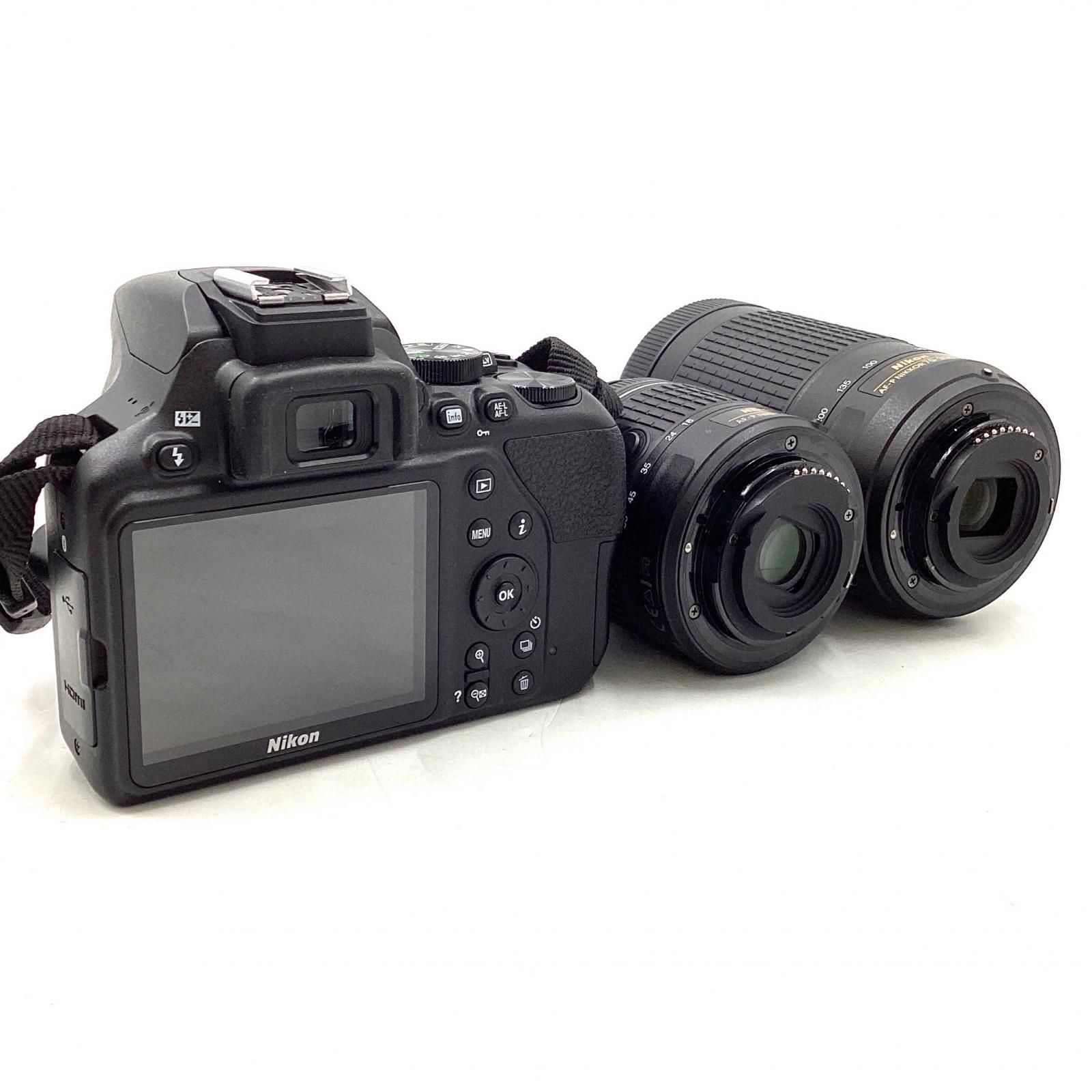 中古】Nikon D5500 ダブルズームキット ブラック D5500 ダブルズーム