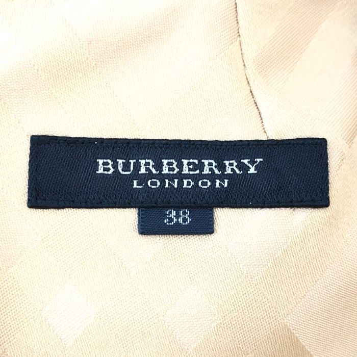 バーバリーロンドン BURBERRY LONDON ノースリーブ ワンピース サイズ 