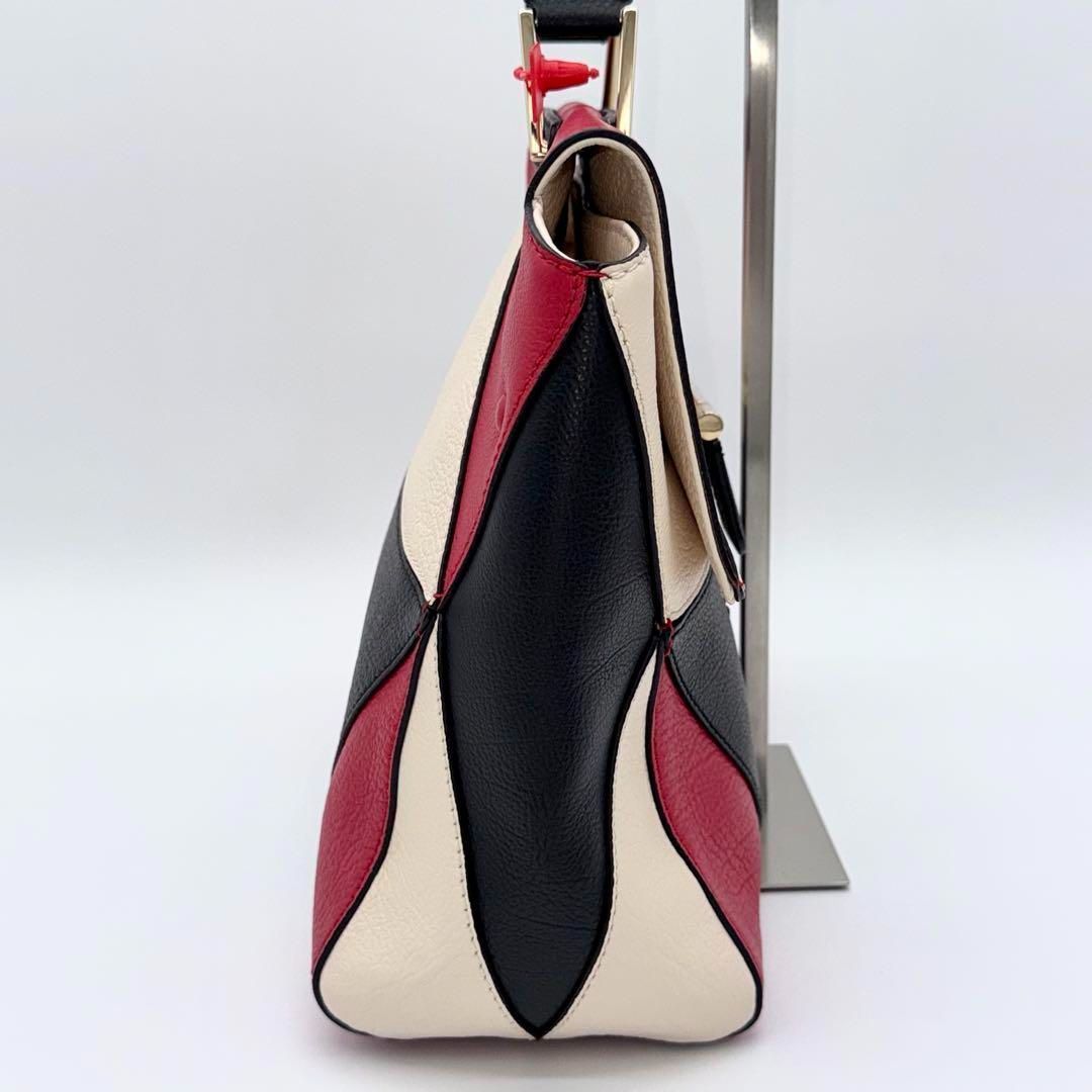 極美品】FURLA アルテーシア ハンドバッグ フラップバッグ