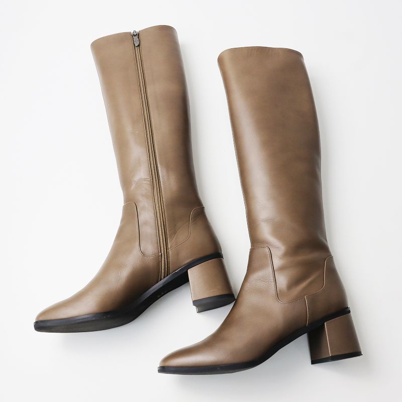 ロングブーツダイアナDIANA ブラウン24.5cm