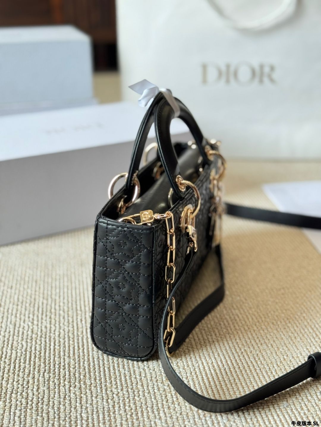 超希少 美品【Dior ディオール】トロッター レディース ベルト ネイビー75 今日特価】Dior Lady Dior Bag ディオール レディー ディオール