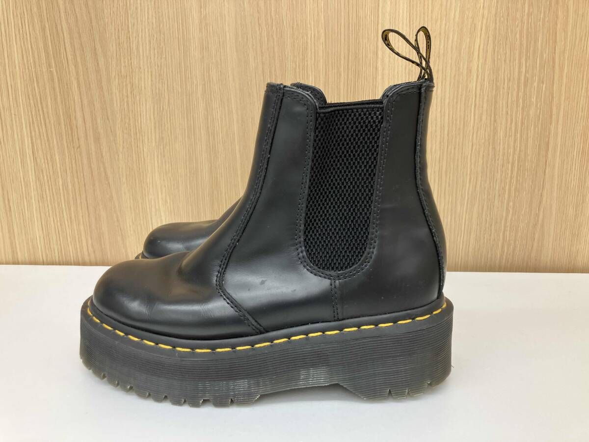 Dr.Martens ドクターマーチン ショートブーツ サイドゴア 2976 MONO チェルシー 23 ブラック 通年