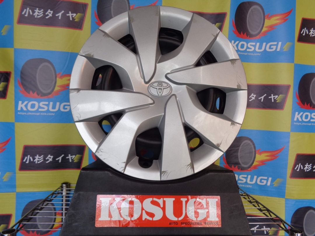 トヨタ 130系 ヴィッツ 純正 スチールホイール 4本セット 14インチ 5J-14 4H100 39 鉄ホイール 神奈川県