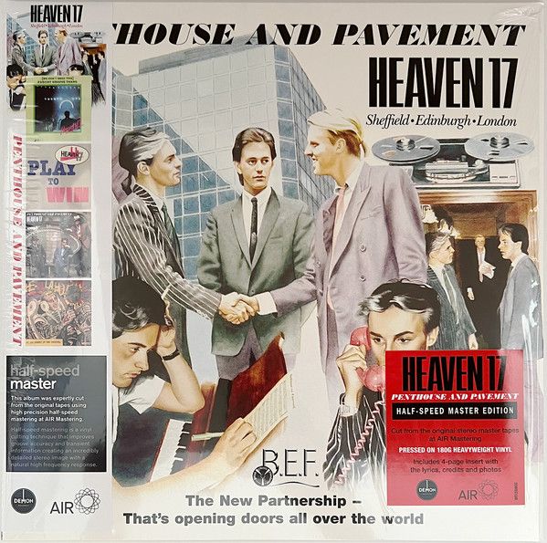 英LP Heaven 17 Penthouse And Pavement DEMREC1249 Demon Records |00260