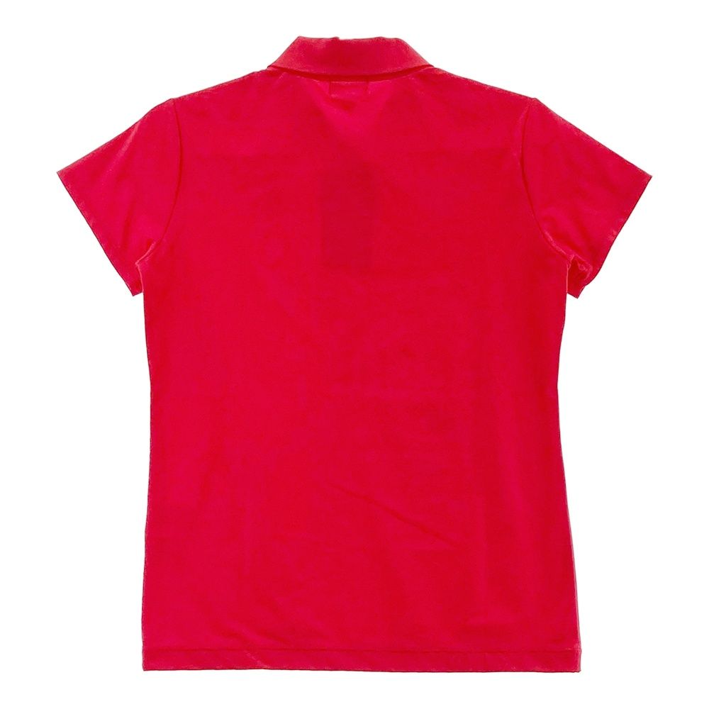 サイズ 36 ARCHIVIO アルチビオ 半袖ポロシャツ プリント レッド系 240101527335 ゴルフウェア レディース ストスト