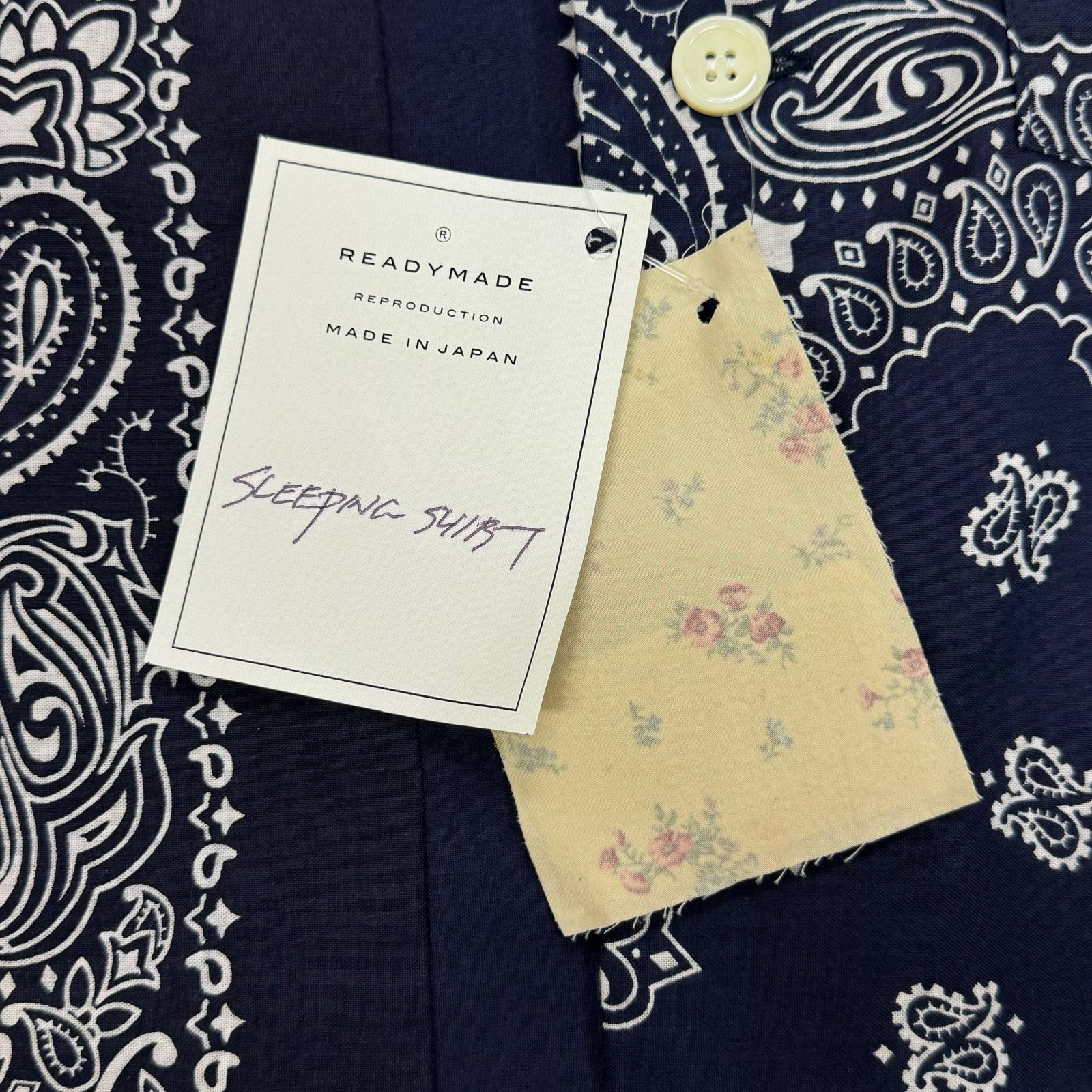READYMADE SLEEPING SHIRT バンダナ スリーピング シャツ レディメイド 