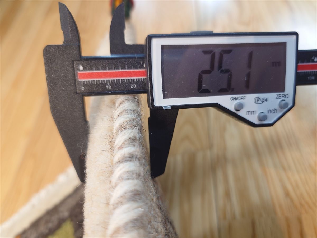 ペルシャ ギャッベ ミニマット 41.5x40cm 花 グレー アイボリー T8548 MARWIL-DEMENAGEMENTS_CH