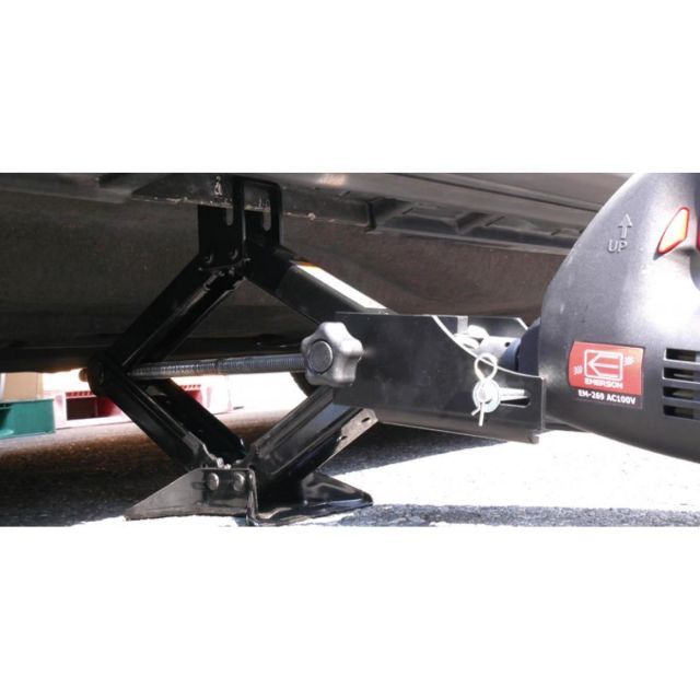 ニューレイトン EM-269 エマーソン ジャッキアップらくちん AC100V タイヤ交換 オイル交換 電動 FFCRYSTALESIA_COM