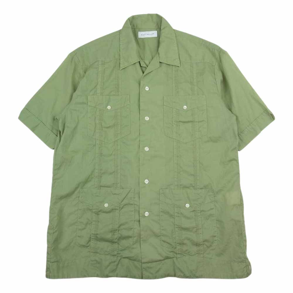 ロットワイラー Rottweiler RW-M7S2015 キューバ シャツ 半袖 ポケット  