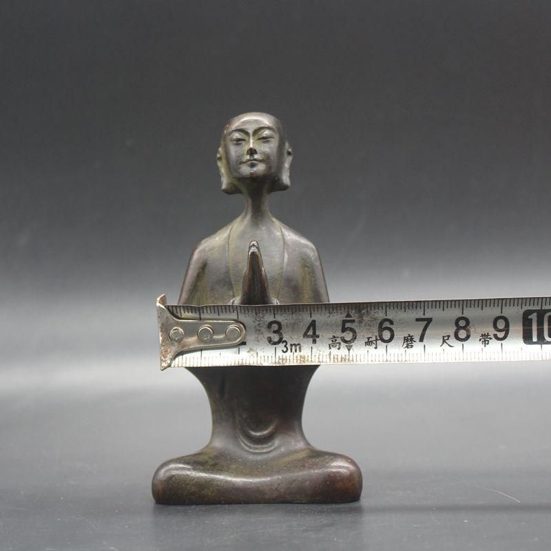 悟道和尚 仏像 銅仏 茶寵 工芸品 美術品 置物 - メルカリ