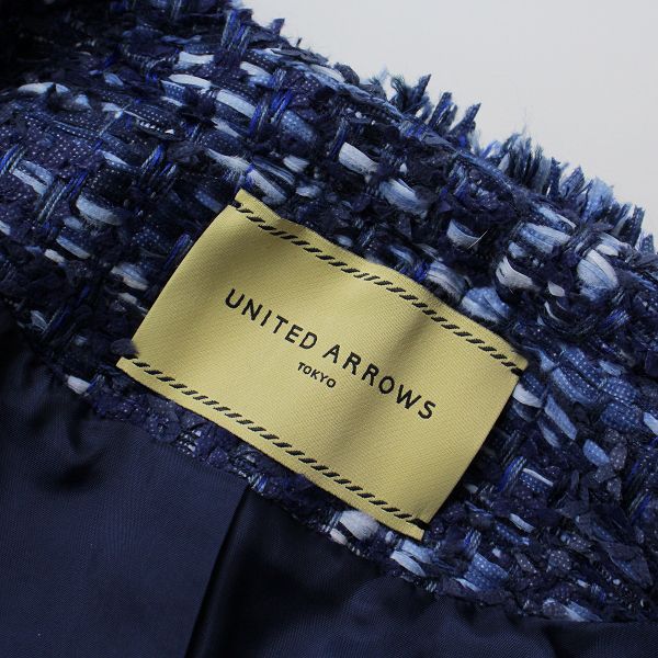 極美品 定価11万 2023SS UNITED ARROWS ユナイテッドアローズ ブルー