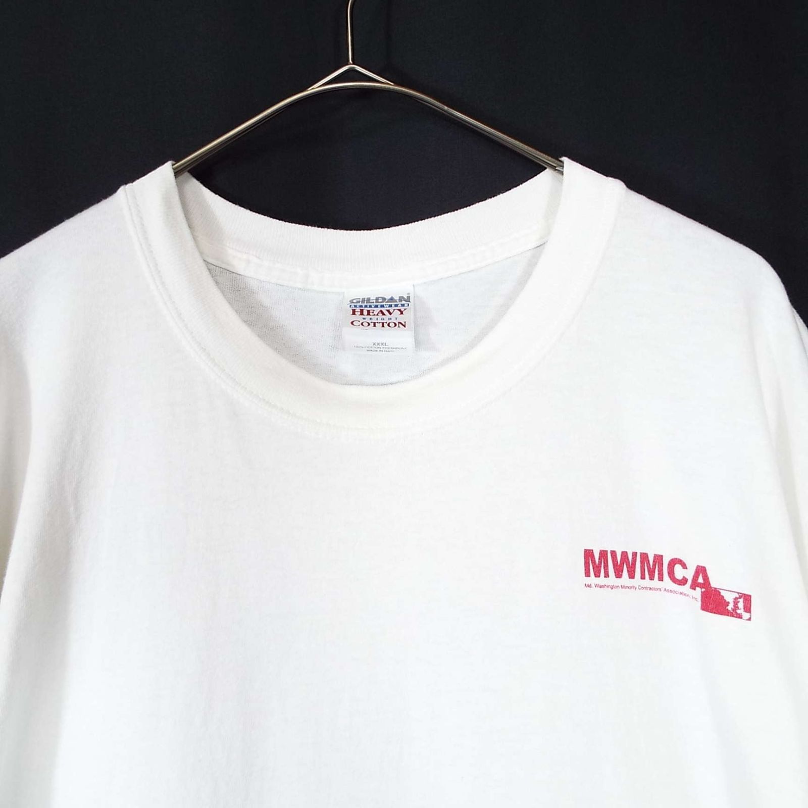 ◎肩幅71.5cm◎GILDAN【1990年代】GILDAN ギルダン MWWCA 英文字