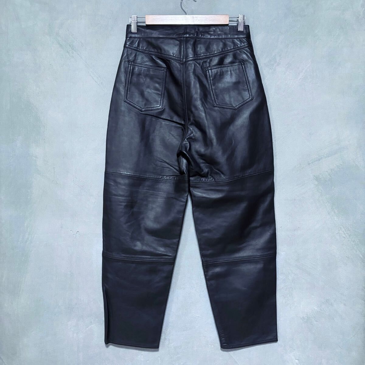 新品登場 SEEALL シーオール 本革 未使用 タグ付き Pants Pocket Leather パンツ